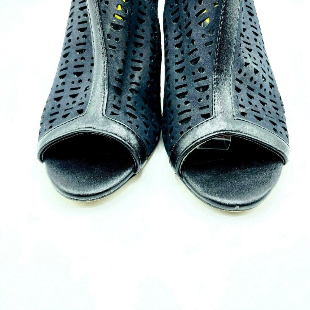 Calvin Klein Women Peep Toe Stiletto Heels Booties - Picture 2 of 4